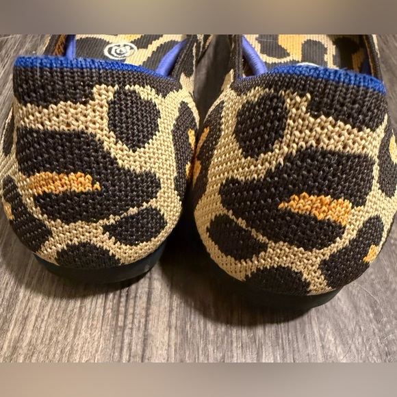 Rothy's The Point Leopard Pattern Flats - Picture 3 of 3